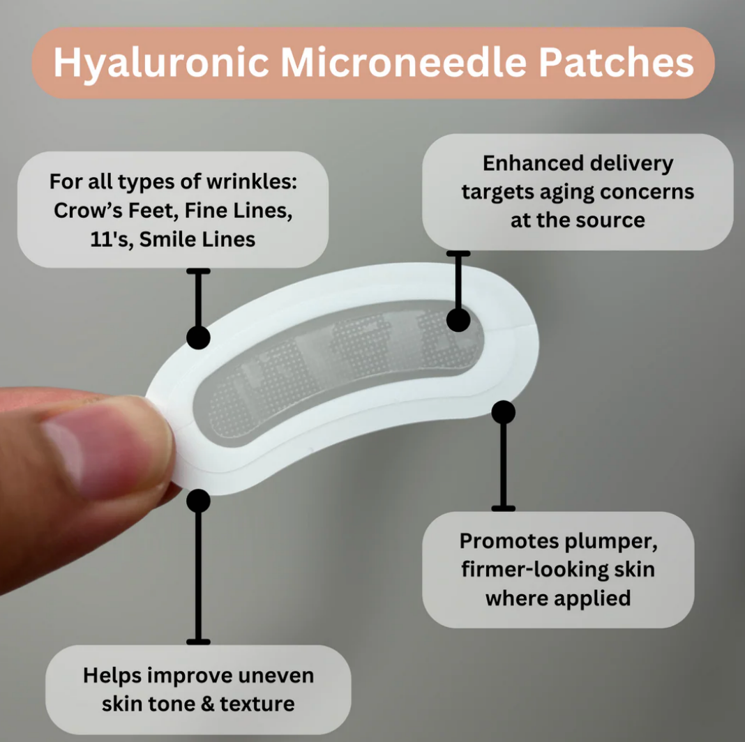 Levosa™ - Hyaluronic Microneedle Patches